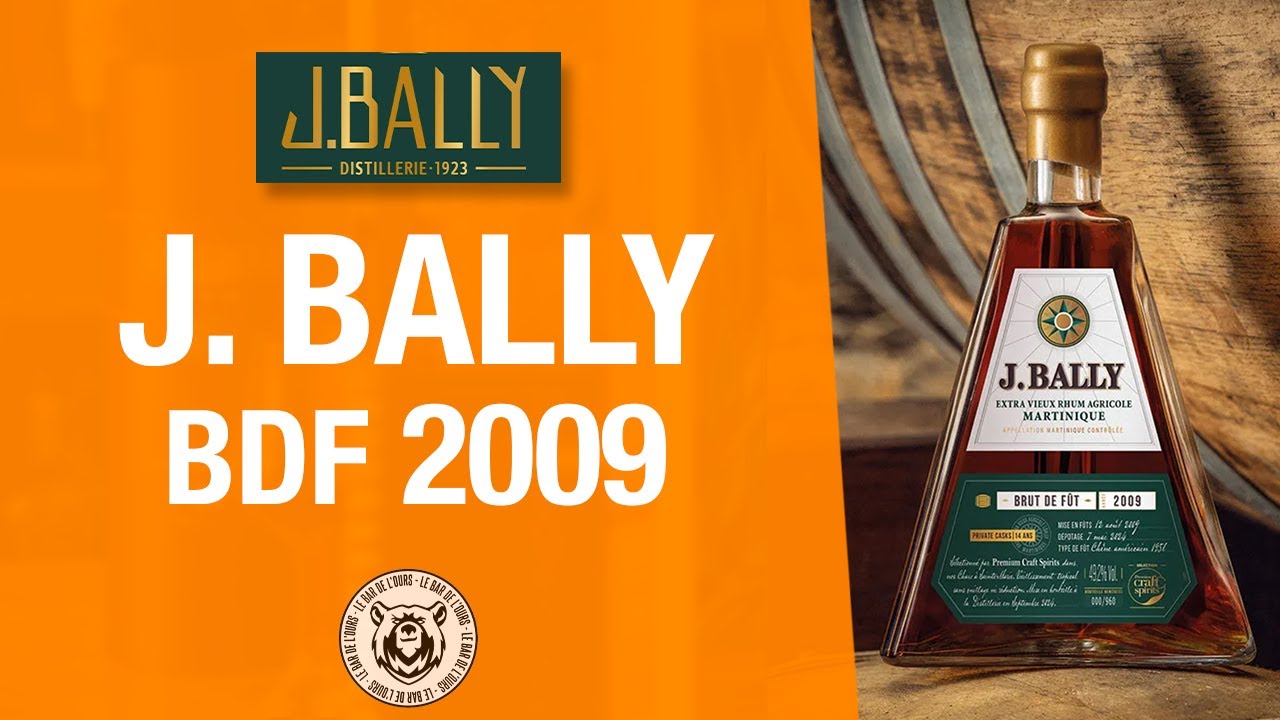 J BALLY 2009 - #Rhum dégustation