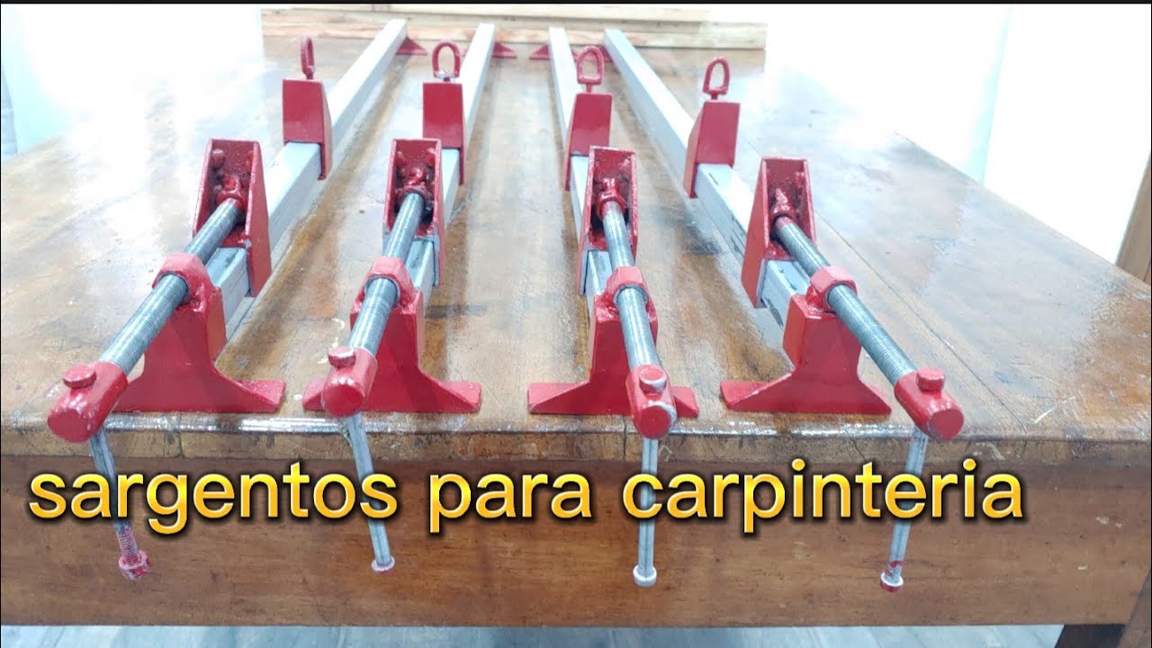 COMO HACER SARGENTOS PARA MADERA