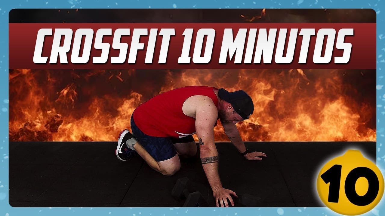 Rutina de CrossFit en CASA 🔥 Entrenamiento AMRAP 10 Minutos ✅