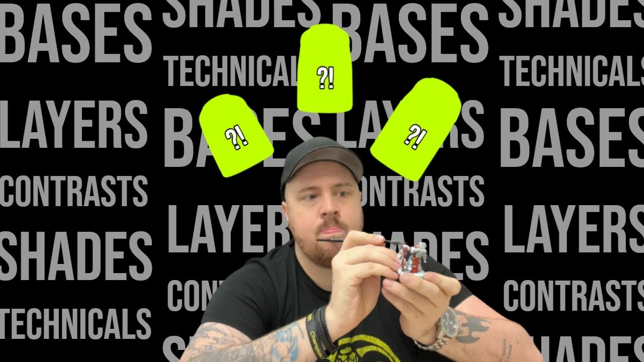 Making Sense of CITADEL PAINTS | Base, Layer, Shade, Dry, Contrast