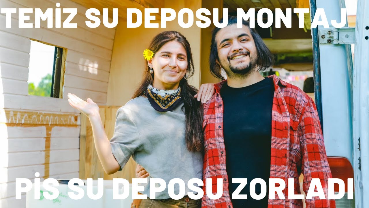 KARAVAN TEMİZ VE PİS SU DEPO MONTAJI | DIŞ DUŞ | KARAVAN YAPIMI SU TESİSATI - Kaybolma Durağı #8