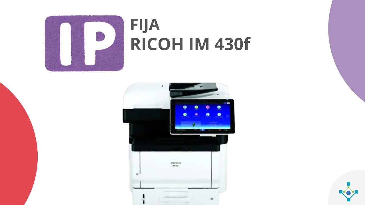 Como configurar la IP FIJA a Impresora RICOH 430f