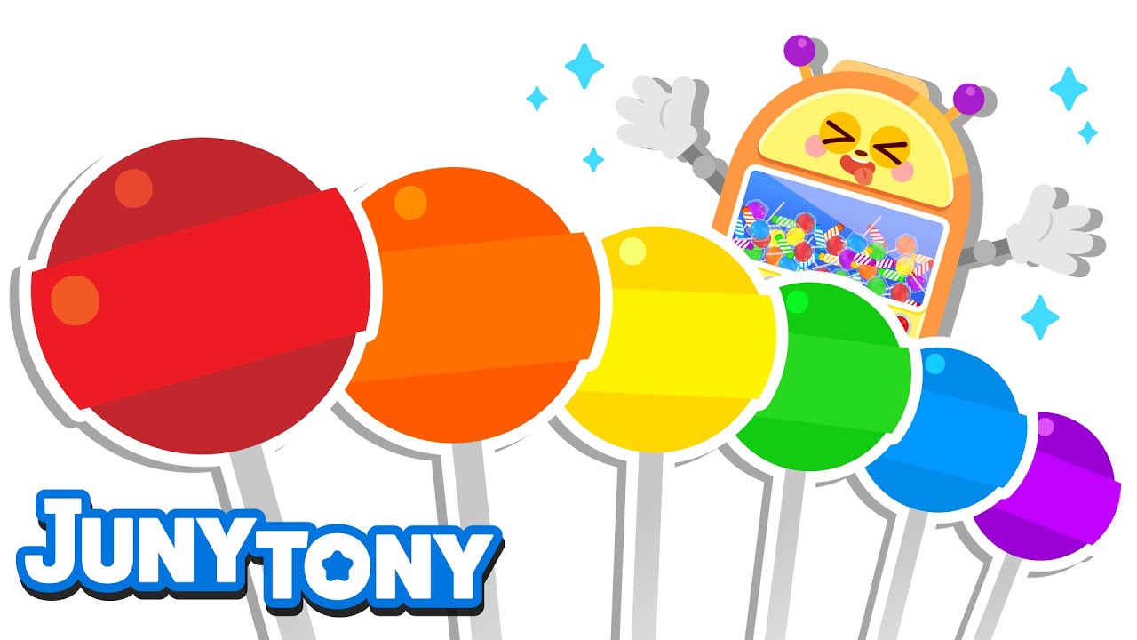 M&aacute;quina de Venda de Doces Coloridos | Que Do&ccedil;ura! | Mundo Colorido | JunyTony em Portugu&ecirc;s