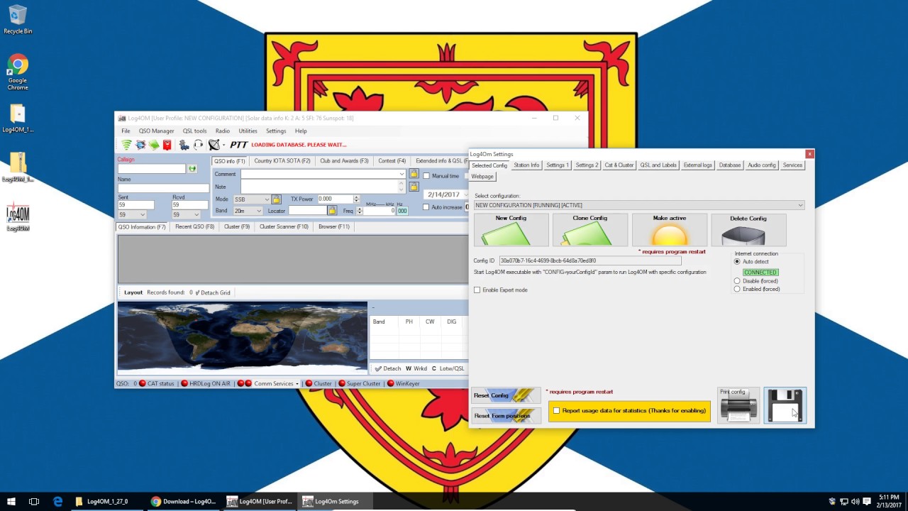 Ham Radio: Log4OM Video Demonstration #1