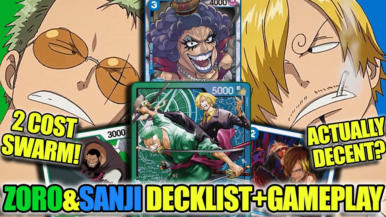 This is the BEST Way to Play This Deck By FAR | ST12 Zoro&Sanji Deck & Gameplay *Forgotten Leaders*