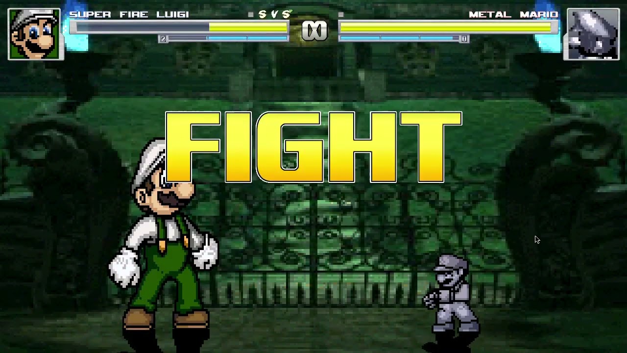 MUGEN Survival #361: Super Fire Luigi