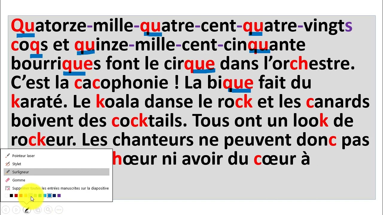 lire et écrire k    : سلسلة تعلم القراءة و الكتابة بالفرنسية 45