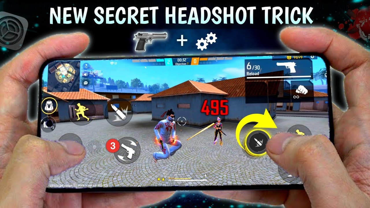 Secret Desert Eagle Headshot Trick [ No Recoil ] + New Headshot Setting ~