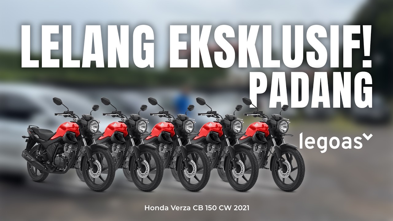 PROMO SPESIAL PADANG... HONDA VERZA CB 150 CW 2021