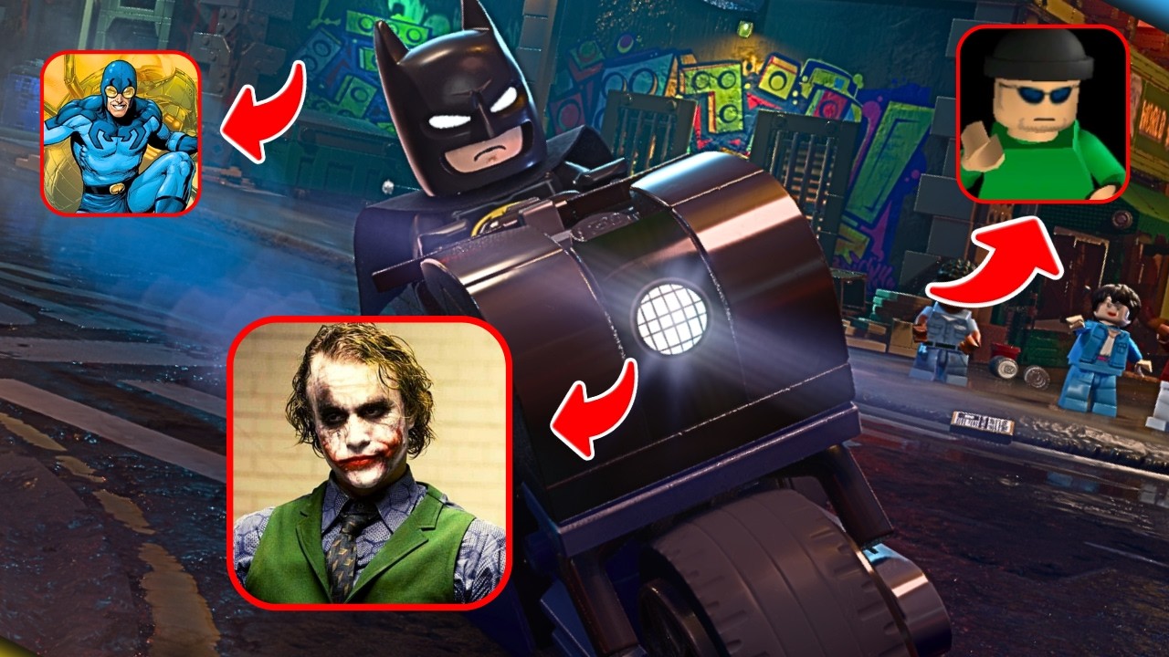 LEGO Batman: Legacy of the Dark Knight! Easter Eggs & Details You Missed!
