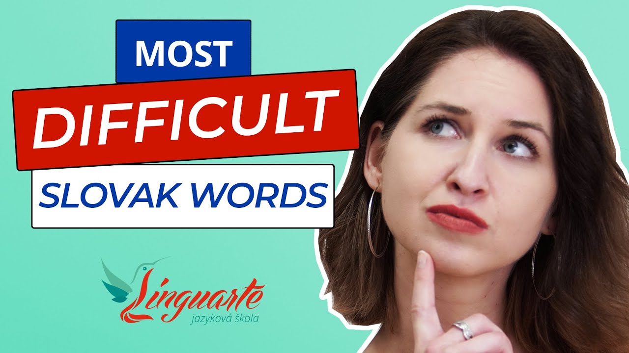 Most difficult Slovak words (part 1)