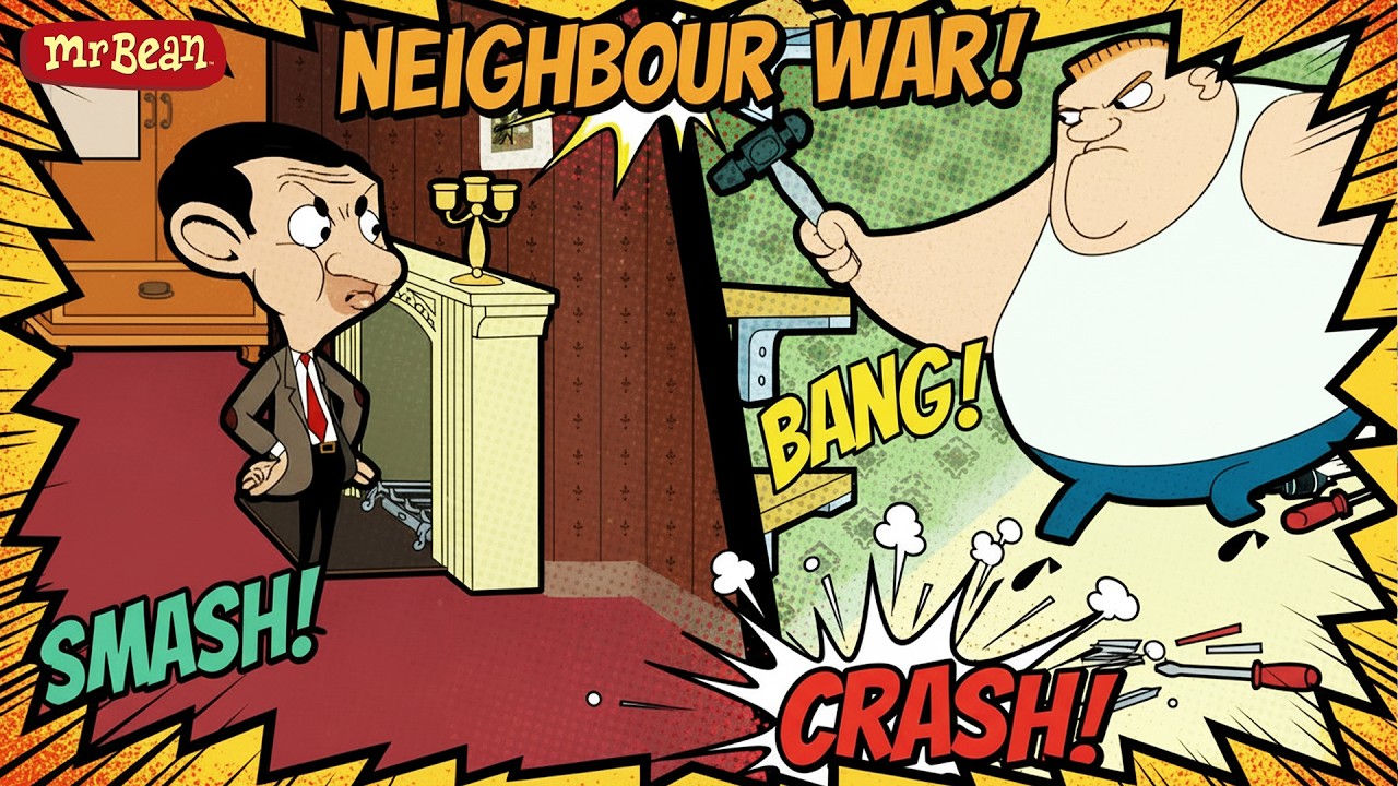 Mr Bean Gets Revenge On His Neighbour!  | Season 1 Episode 26 | Mr Bean - Cartoons for Kids