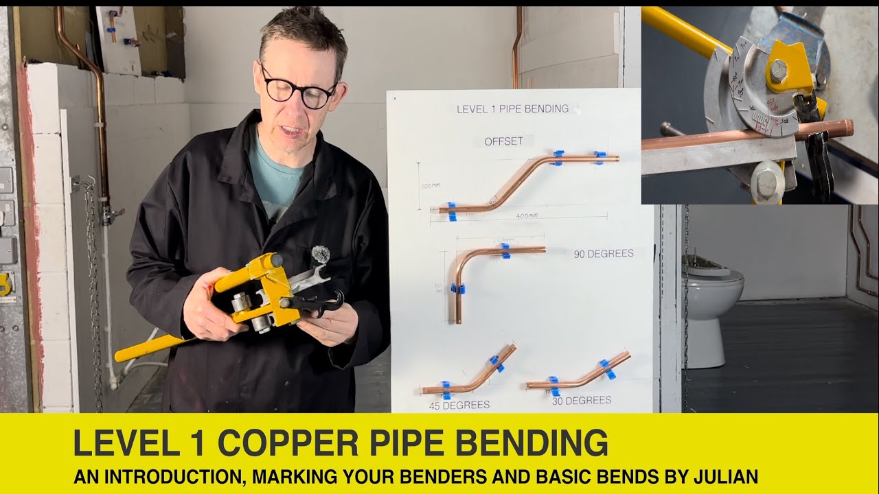 Level 1 Pipe Bending - An Introduction, marking out your benders and basic bends