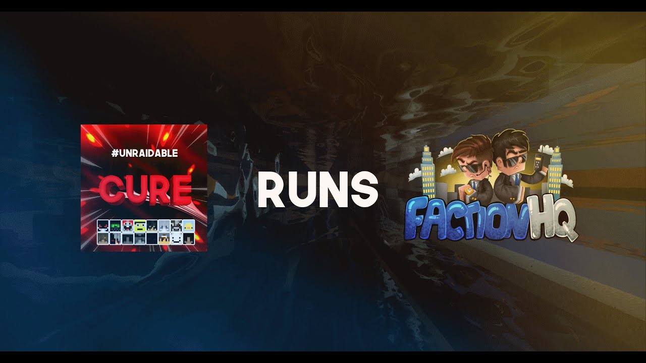 Cure runs FactionHQ | (ft. Teletubbies, Drillas, Donkeykong, Air)
