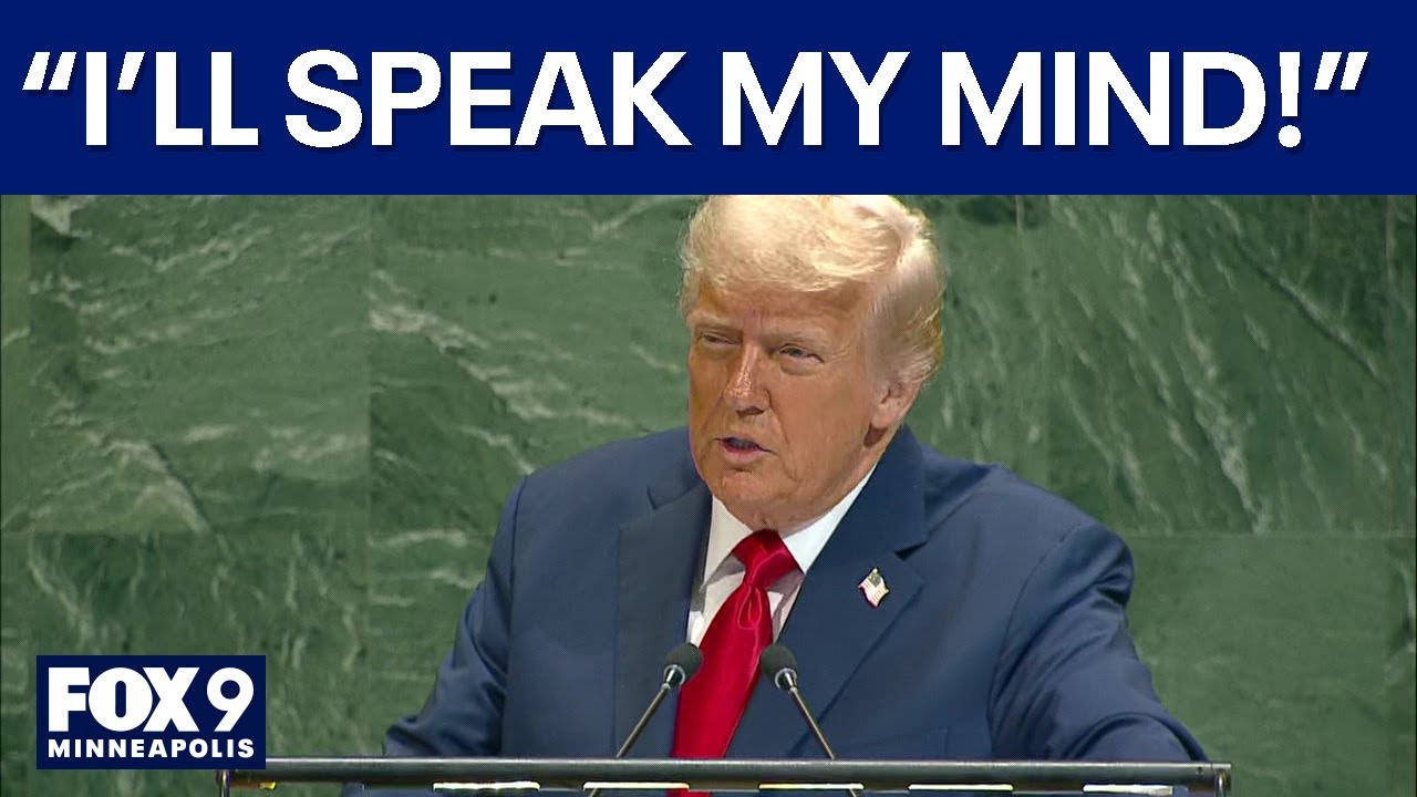Pres. Trump scolds the United Nations for failing to stop wars