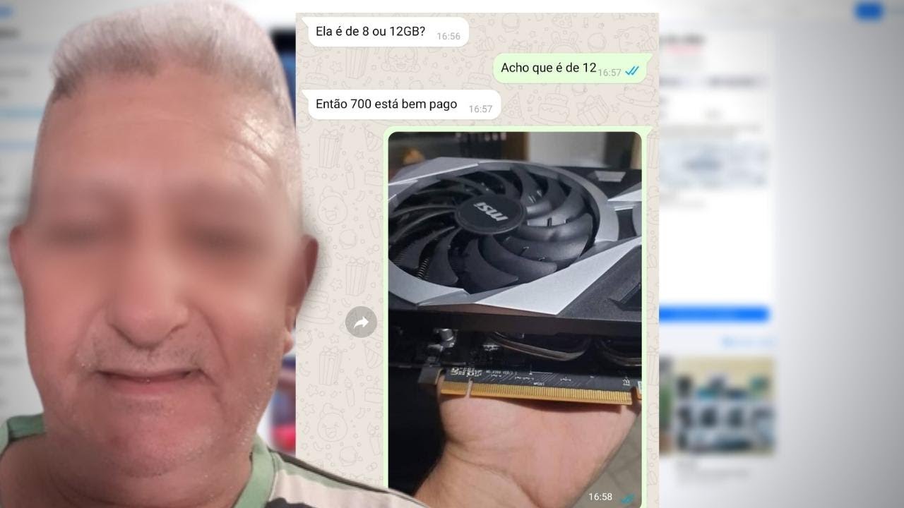 SENHOR TENTOU VENDER PLACA DE 3 MIL REAIS E FOI ENGANADO...