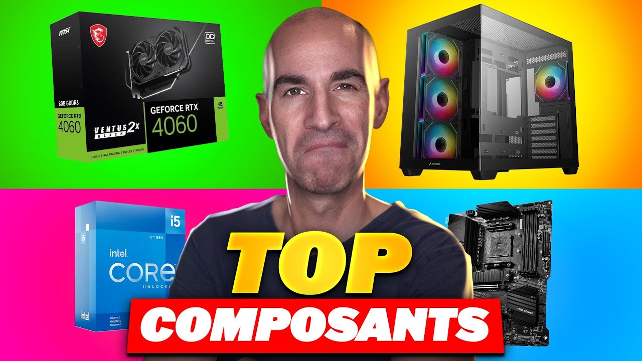 COMPOSANTS PC de R&Eacute;F&Eacute;RENCE - Processeur, Carte Graphique, Boitier, Alimentation... (Q1 2025)