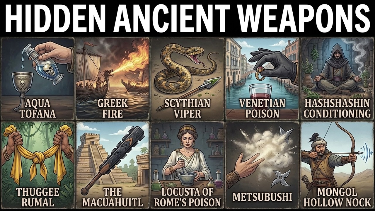 10 Terrifying Ancient Weapons That Were Hidden From History