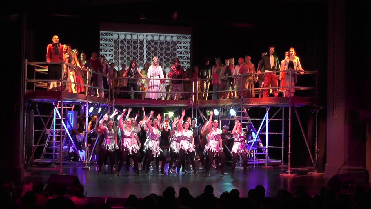 Rock of Ages Don't Stop Believing Whanganui High School 2017 Closing Night