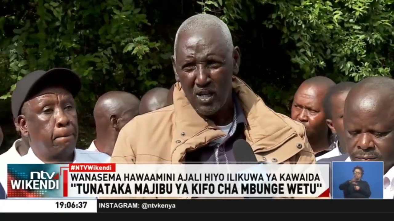 Wakazi wa Emurua Dikirr wataka uchunguzi wa ajali ya ndege iliyomuua mbunge Johana Ng'eno