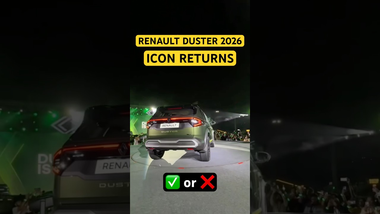 New Renault Duster Comeback 🔥 Old vs New Duster Reveal | Legend Returns 2026 