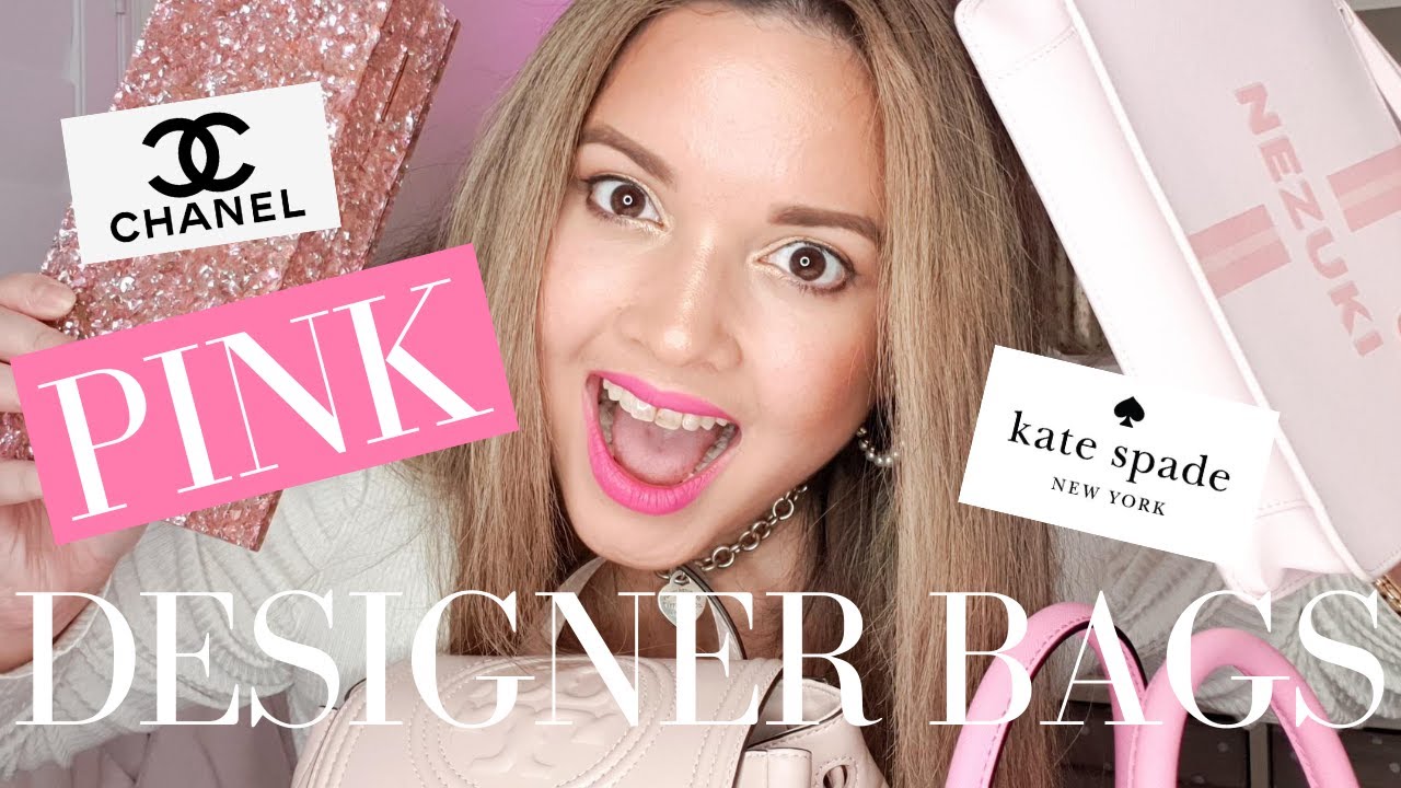 PINK DESIGNER BAGS | Chanel, Kate Spade, Tory Burch and more cute girly style bags