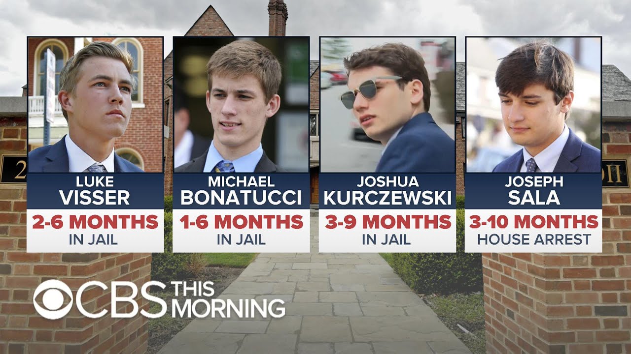 Judge hands out first jail sentences in hazing death of Penn State student Timothy Piazza