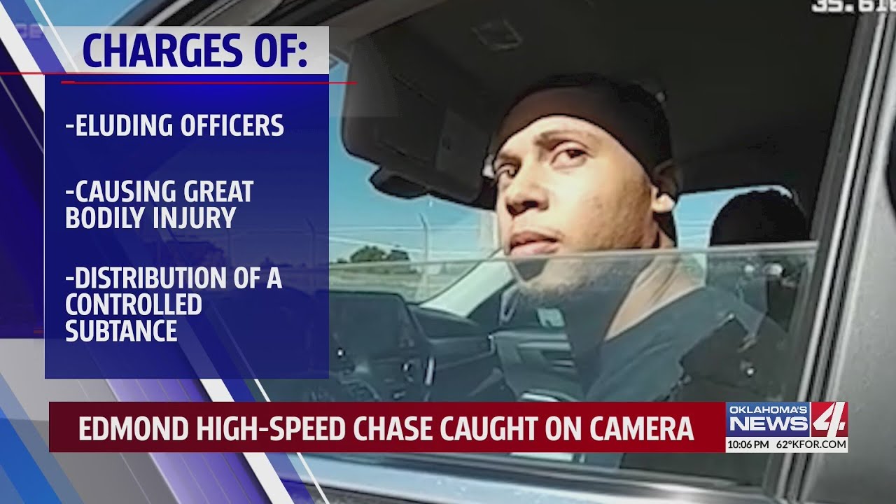 Edmond high-speed chase caught on camera