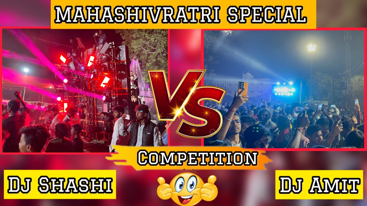 Dj Shashi Vs Dj Amit Competition || MAHASHIVRATRI SPECIAL || #crkcraju #djshashi #djsarzen #viral