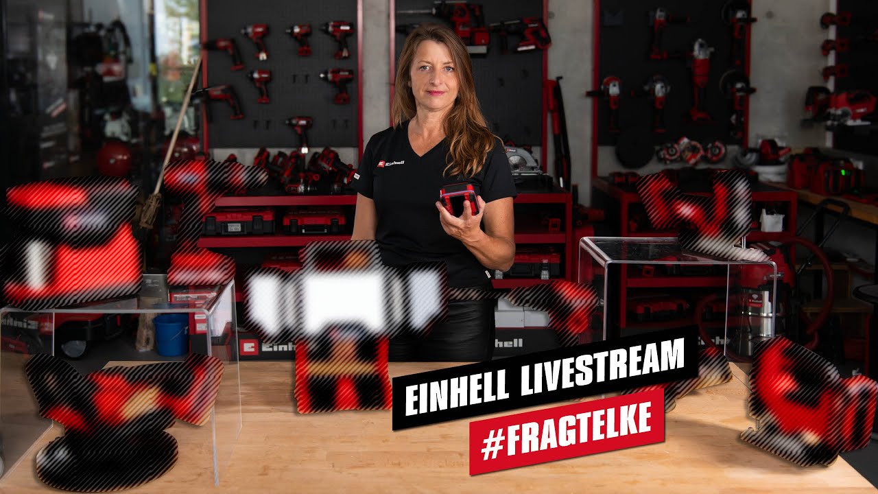 Livestream #FragtElke - Einhell Q&A | November 2023