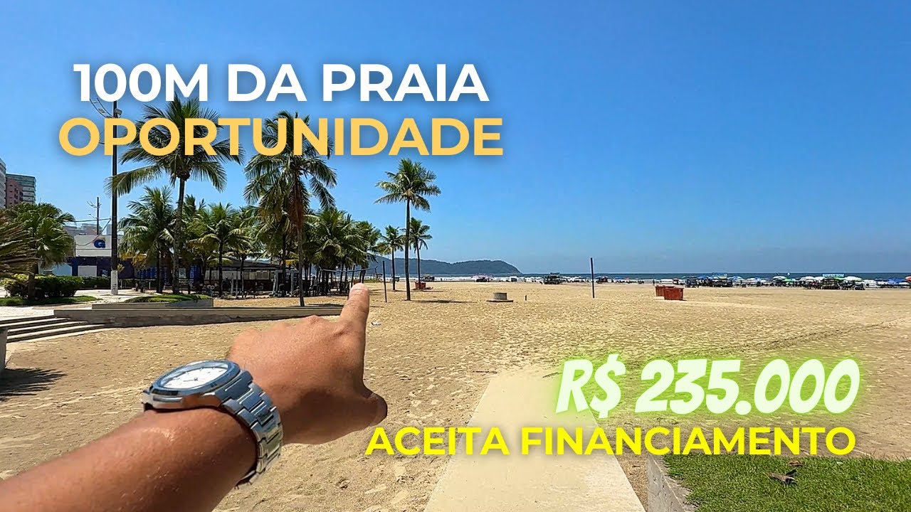 Apartamento mobiliado 100m da Praia – Ideal para morar ou investir! - Ref.: 1481