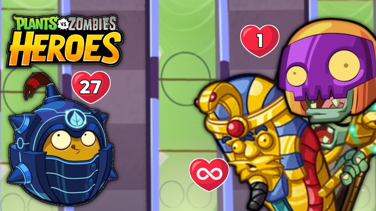 PvZ Heroes Wall-Knight Vs Rustbolt Android Gameplay