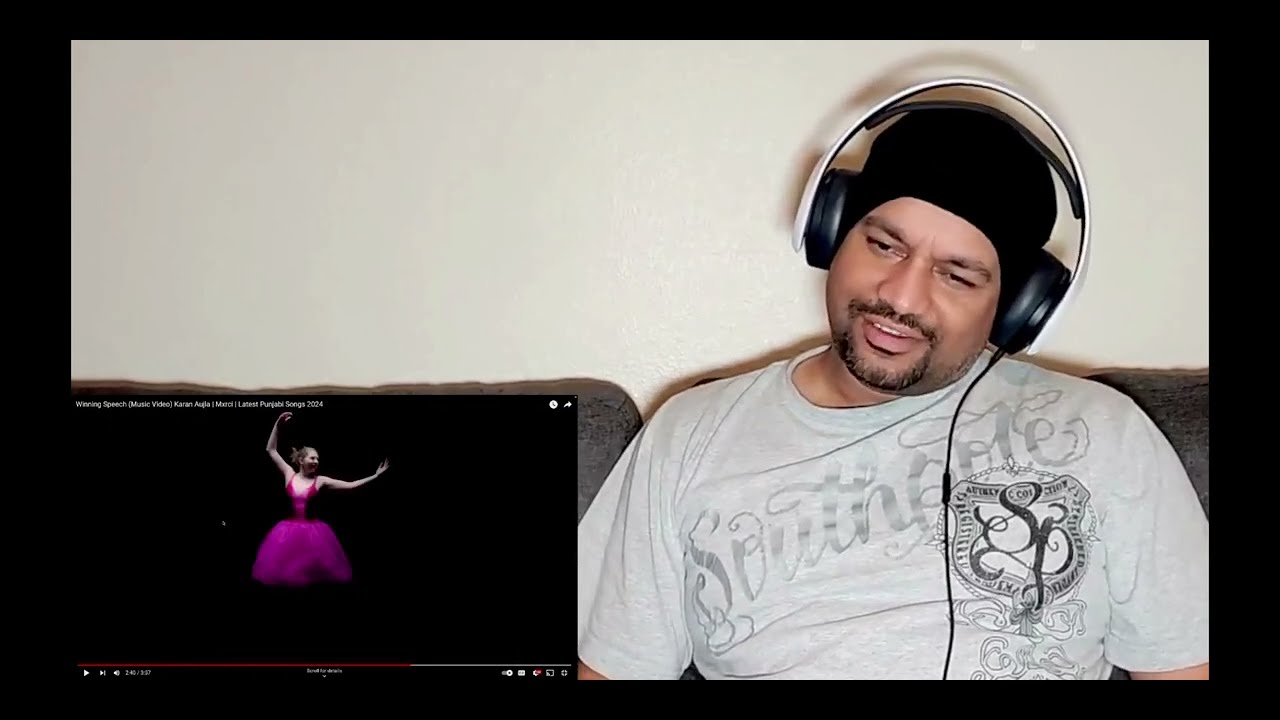 karan Aujla: Winning Speech Video Reaction!