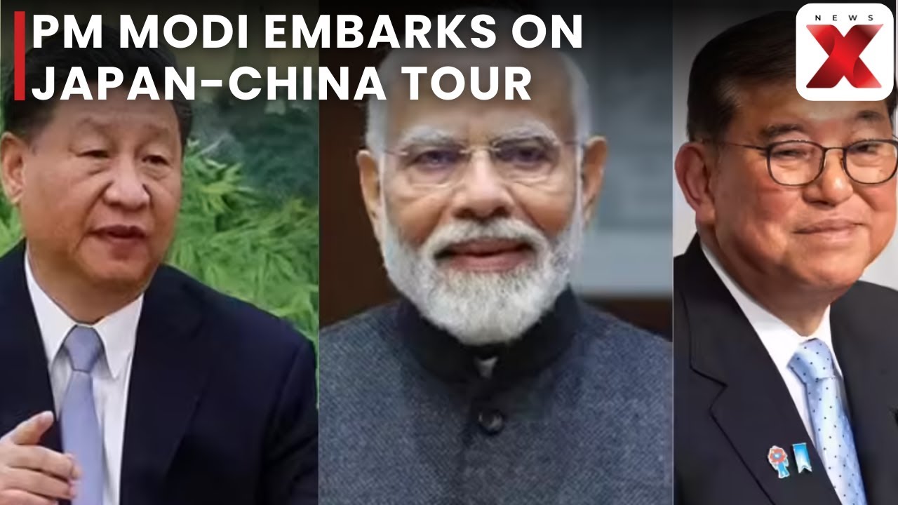 Headline |  PM Modi Heads for Japan, China Visit Focused on Strategic Ties and Annual Summit