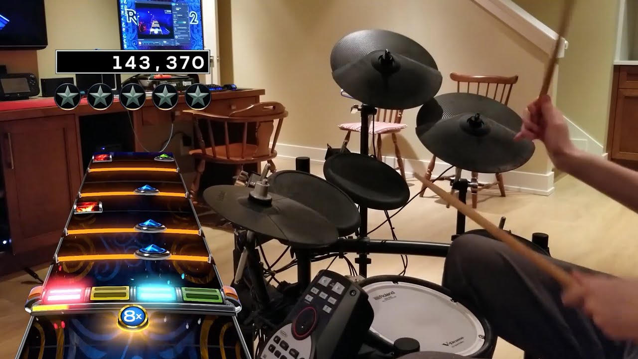 Rusty Cage by Soundgarden | Rock Band 4 Pro Drums 100% FC