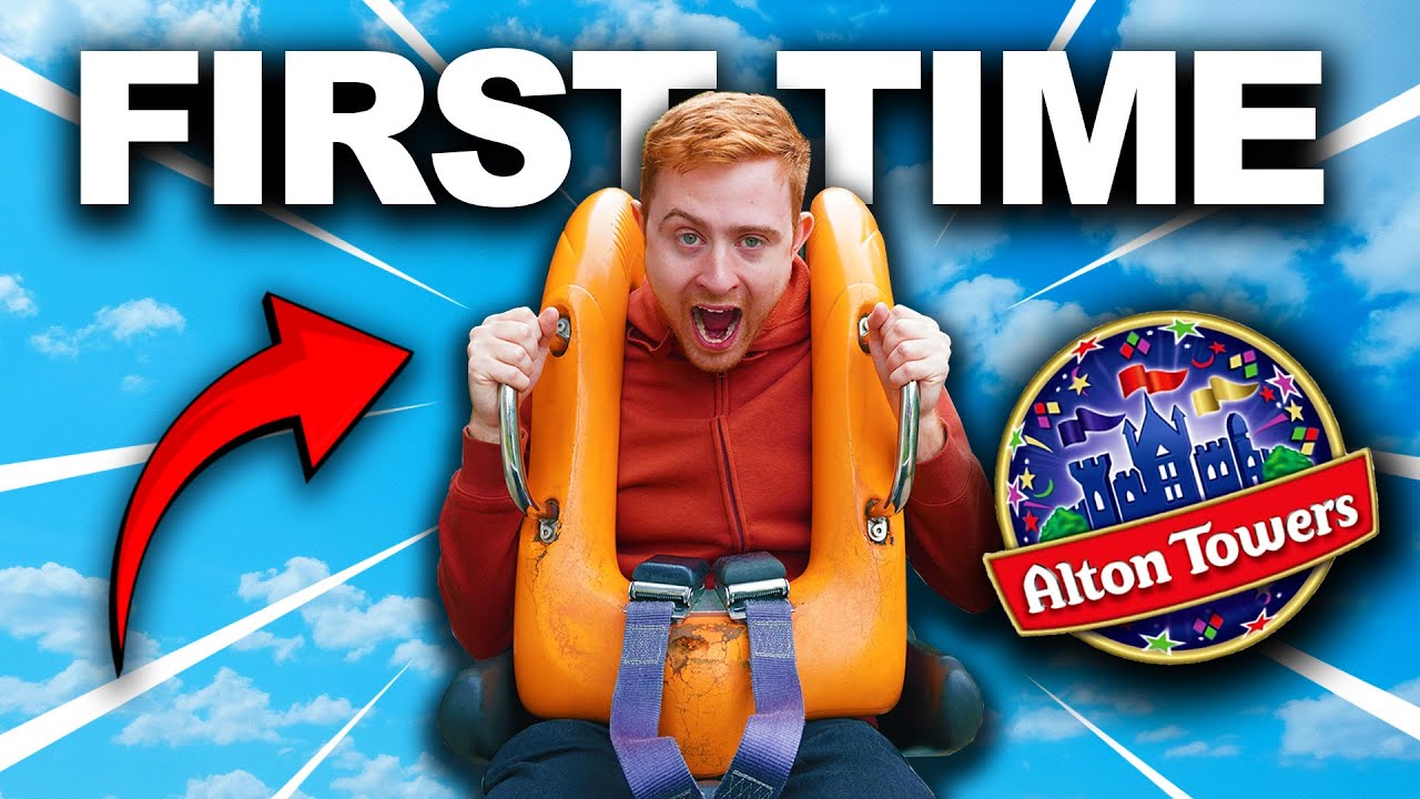 MY BEST FRIEND CONQUERS ALTON TOWERS FOR THE FIRST TIME!! | Day 1 Vlog