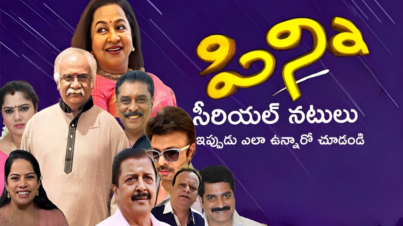 పిన్ని సీరియల్ నటులు ఇప్పుడు ఎలా ఉన్నారో చూడండి | Pinni Serial Actors Then And Now #vintage #pinni