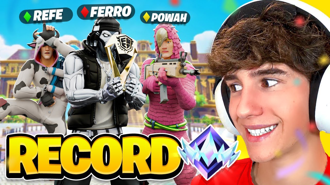 Nuovo *RECORD* MONDIALE di KILL in RANKED RIENTRO col TEAM!! Season 2 Capitolo 6 Fortnite ITA