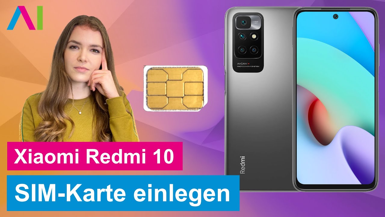 Xiaomi Redmi 10 - SIM-Karte einlegen • 🂠 • 📲 • 📡 •