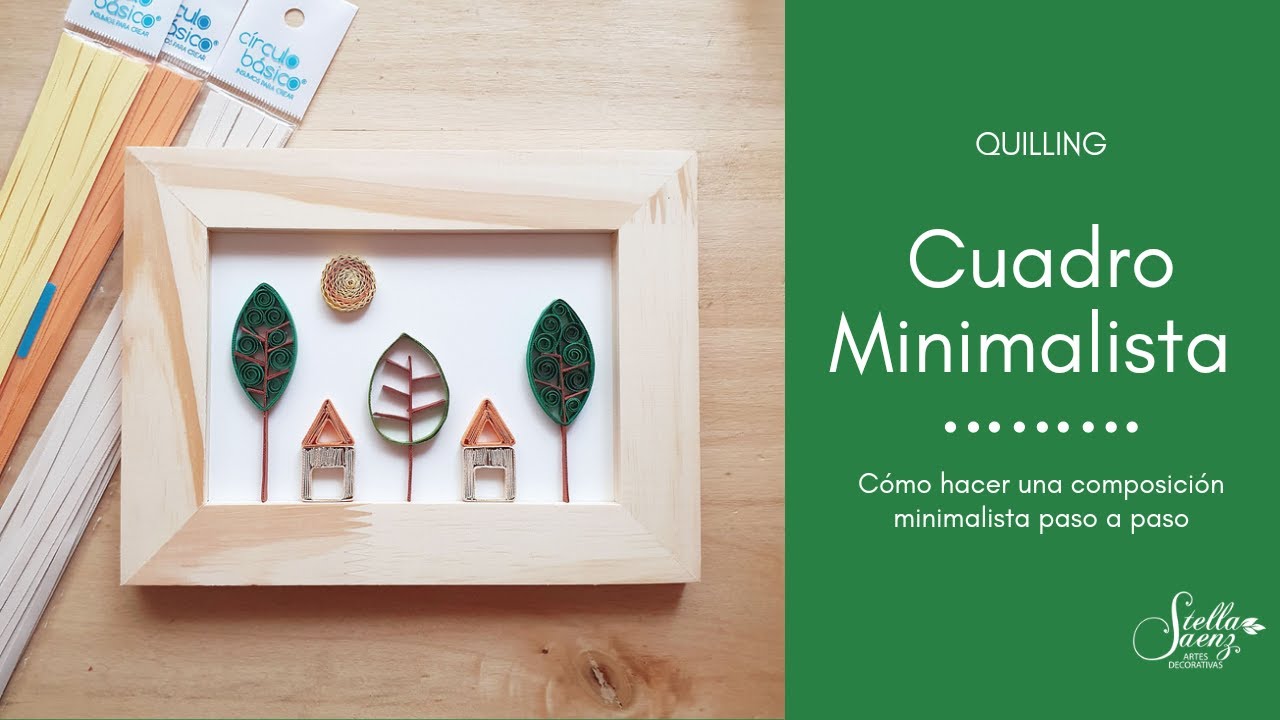 Quilling - Cuadro Minimalista