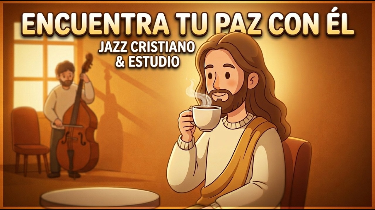 Relajante! Música jazz Cristiana Para Trabajar y Estudiar ☕Música De Adoración