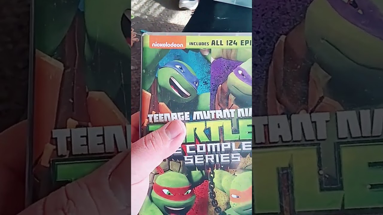 My tmnt dvd collection