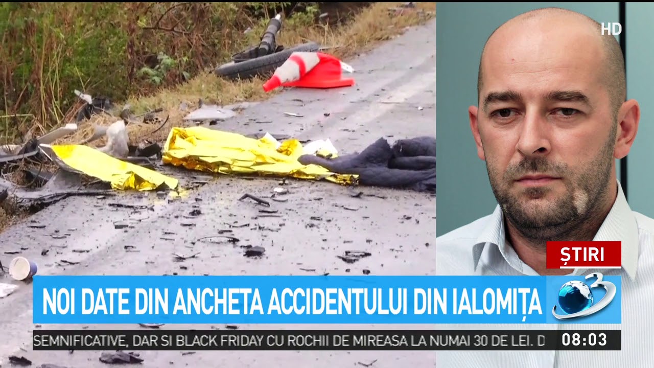 Noi detalii despre accidentul tragic din Ialomița, soldat cu nouă victime. Șoferul respectase tim