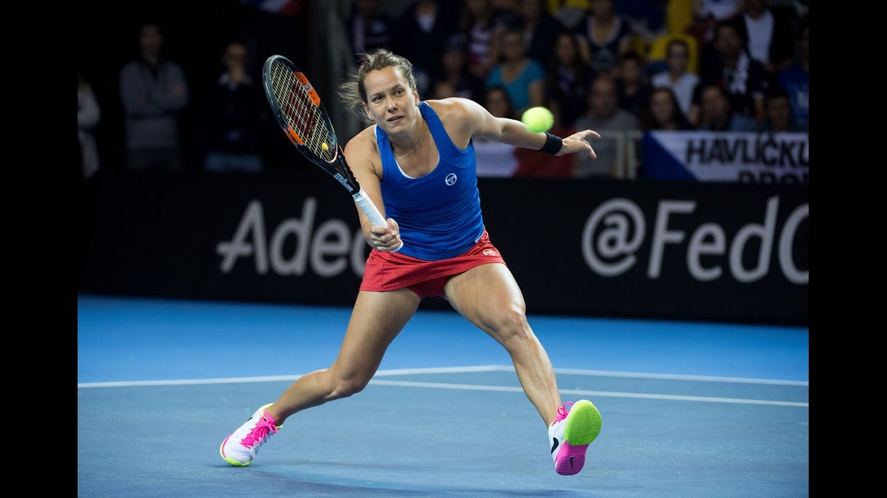 Highlights: Alize Cornet (FRA) v Barbora Strycova (CZE)