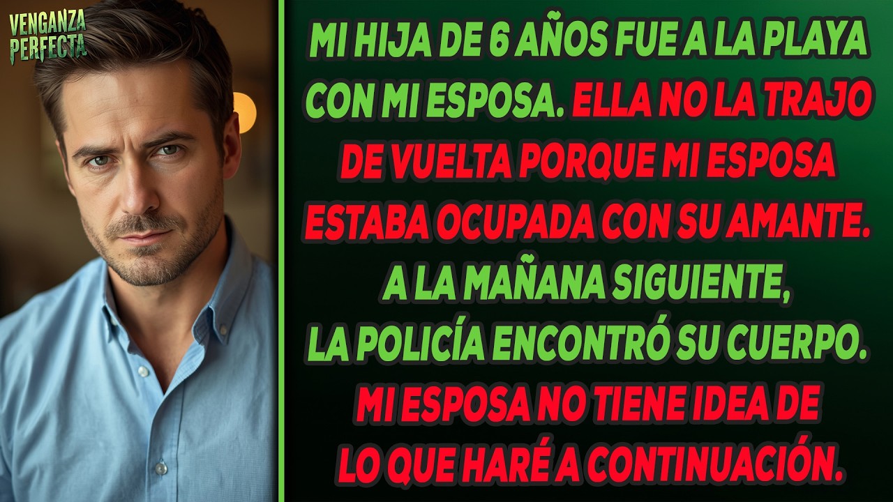 Mi esposa dejó a mi hija sola en la playa y a la mañana siguiente la policía me llamó con ...