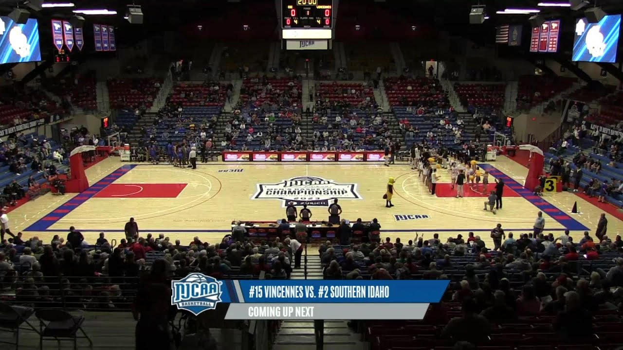 2023 NJCAA DI Men's Basketball Championship 2nd Round - Vincennes vs College of Southern Idaho