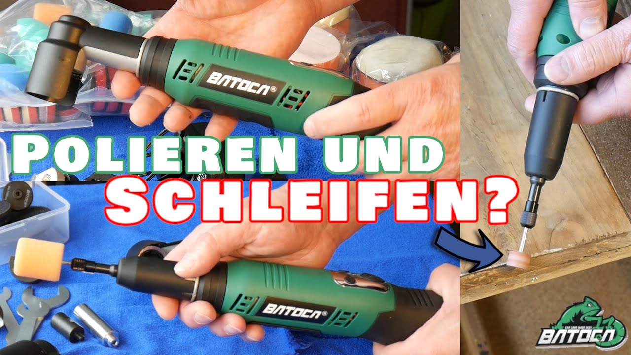 Batoca S6 Mini Akku Feinpolierer und Dremel, funktioniert das? 🤔 Vorstellung und Test