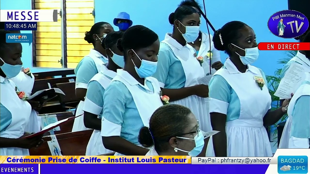 Vendredi  10 Decembre 2021 - Cérémonie Prise de Coiffe - Institut Louis Pasteur