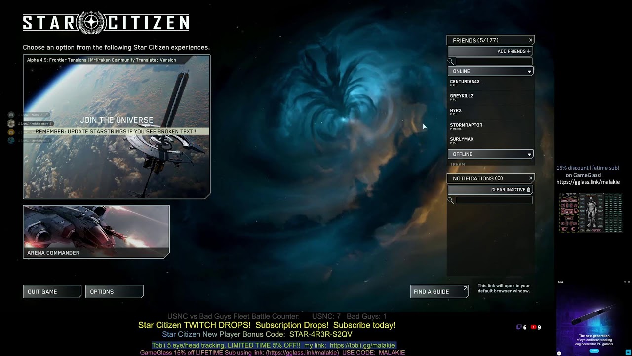 Star Citizen - Event - Twitch Drops & Subscription Drops!