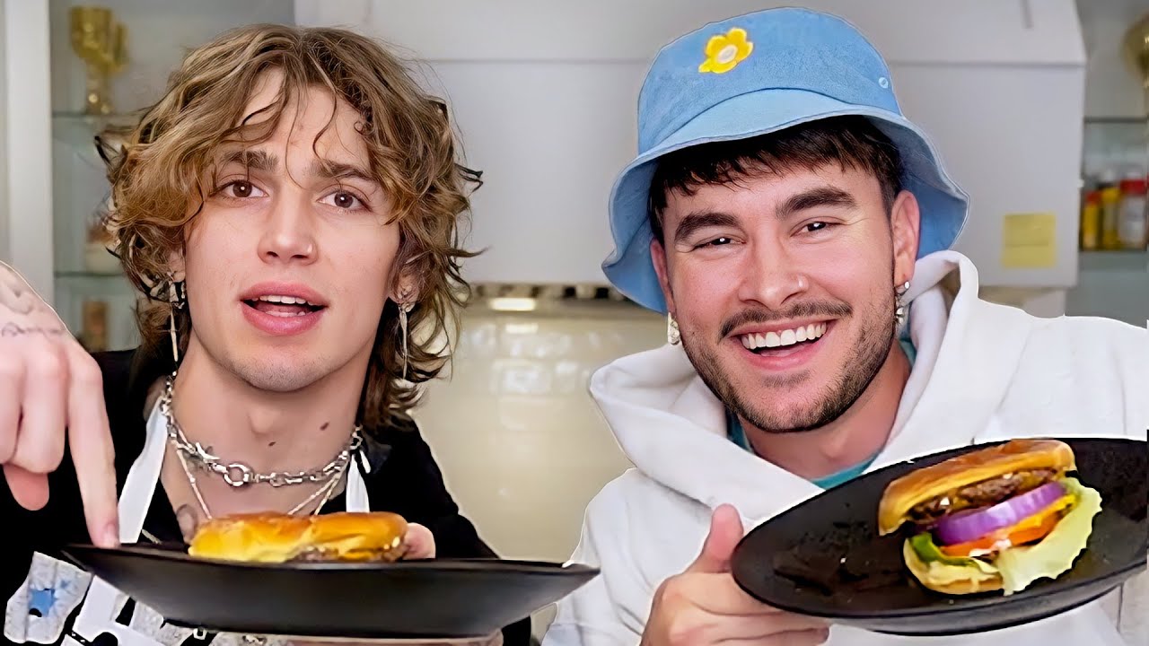ГОТОВИМ БУРГЕРЫ С ВИННИ ХАКЕРОМ!